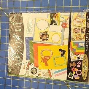 Paperbilities Accessory Kit Paper Crafts Scrapbook Brand New
